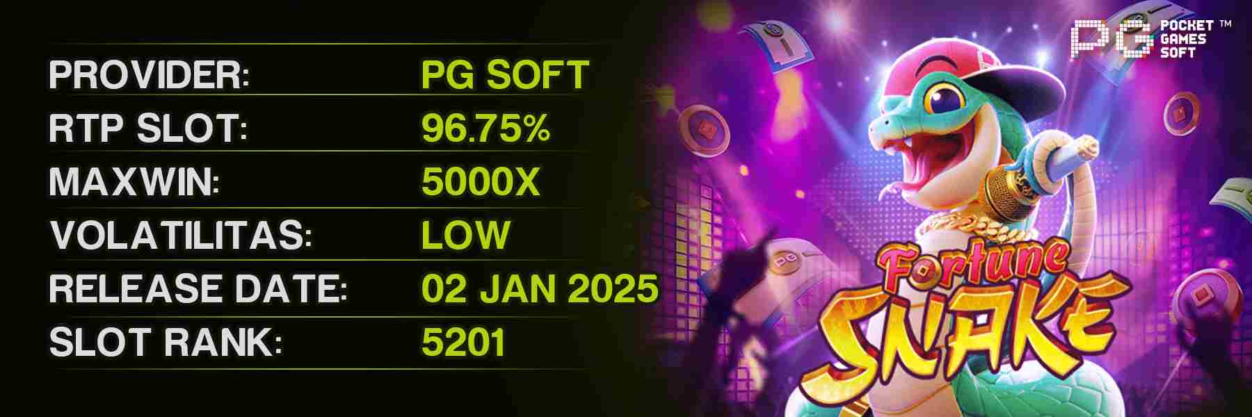 Fortune Snake PG Soft
