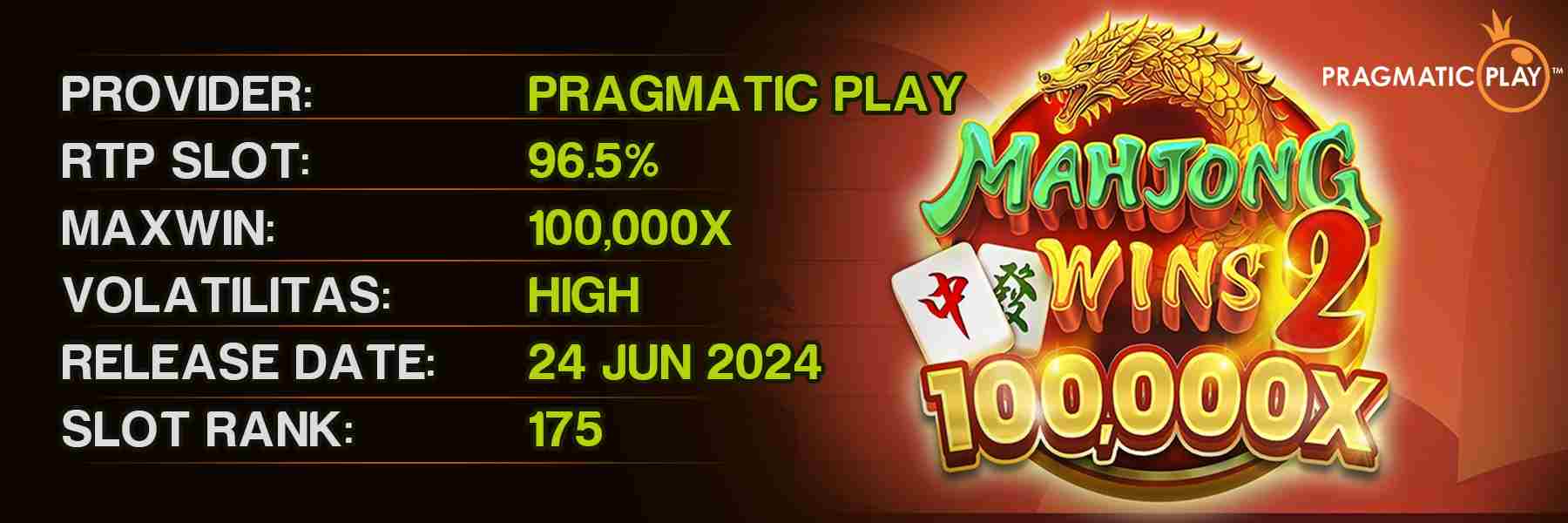 Mahjong Wins 2 Pragmatic Play